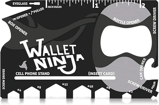 Compact 12-in-1 Multi-Tool Card